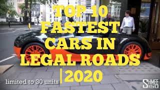 Top 10 Fastest Road Legal Cars in tha world  World#2 The Top ones 1080p 25fp.