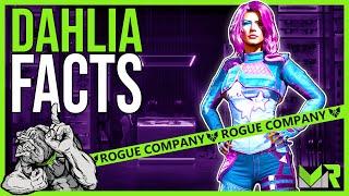 Top 5 DAHLIA Facts in Rogue Company #shorts