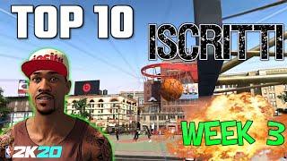 TOP 10 ISCRITTI - WEEK 3! NBA 2K20 ITA