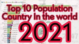 Top 10 Population Country in the world