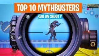 Top 10 Mythbusters in PUBG MOBILE | PUBG Myths part - 2