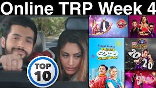 Online TRP of Week 4 (2021) | TRP of this Week | Top 10 Shows