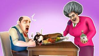 Scary Teacher 3D vs Cartoon Box Catch Up 4 - Funny Animation Parody - Hilarious Cartoon VMAni Funny