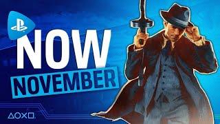 PlayStation Now - New Games November 2021