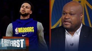 With Steph Curry's return, Warriors will be a top 4 team — Antoine Walker | NBA | FIRST THINGS FIRST