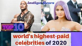 Top 10 world's highest-paid celebrities of 2020