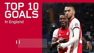 TOP 10 GOALS - Op Engelse bodem | Cruijff, Van de Beek, De Jong & more