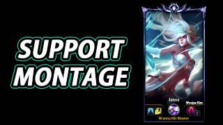 [LoL] TOP 0.1% SUPPORT CARRY MOMENTS