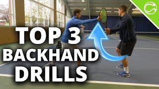 Top 3 Drills For Two Handed Backhand In Tennis - Transform Your Tennis Backhand