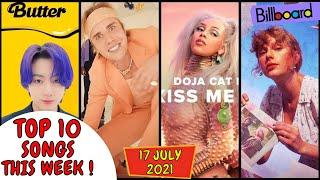 Billboard Top 10 This Week | (17 July, 2021), Billboard Hot 10 This Week, #Billboard Top, #Billboard