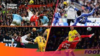 Stunning Acrobatic, Overhead & Bicycle Kick Goals | Premier League | Rooney, Carroll, Can