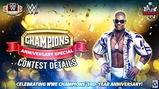 Community Update: Champions 3rd Anniversary Contest Details ⚔️ / WWE Champions