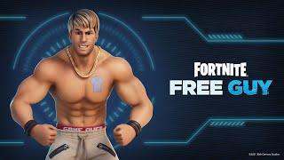 How To Get The FREE "Good Guy" Emote!  (Our First Look At The FREE GUY Skin - Fortnite X FREE GUY)