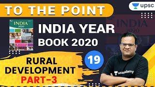 India Year Book Summary by Ashirwad Sir | Rural Development (Part-3)