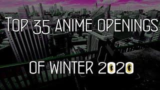 Top 35 anime openings of winter 2020 party rank