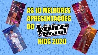 AS 10 MELHORES AUDIÇÕES DO THE VOICE BRASIL KIDS 2020 | TOP 10