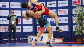 Kyle Dake SLAMS This Guy Through The Mat! Kyle Dake, USA vs Khadzhimurad Gadzhiyev, Azerbaijan