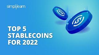 Top Five StableCoins For 2022 | Top Five StableCoin Cryptocurrencies  | #Shorts | Simplilearn