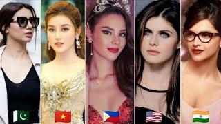 Top 10 beautiful girl in the world || cute girls 2020