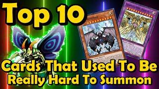 Top 10 Cards That Used To Be Really Hard To Summon in YuGiOh