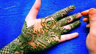 Beautiful henna design full hand | Mehndi design 2021 | henna tutoriyal