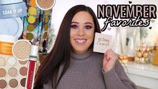 NOVEMBER BEAUTY FAVORITES 2019! EYESHADOWS, LIPSTICK, & SKINCARE