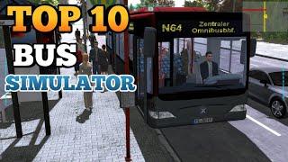 Top 10 Realistic Bus Simulator Games For Android 2020 | Game Guruji