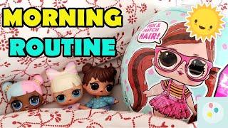 La MORNING ROUTINE delle LOL SURPRISE... con una super SORPRESA! | Scarta Regali