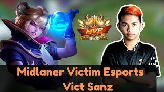 TOP 1 GLOBAL HARITH IS A YOUNG 18 YEARS OLD?!? Pro Player Gameplay By Victim Sanz - Mobile Legends