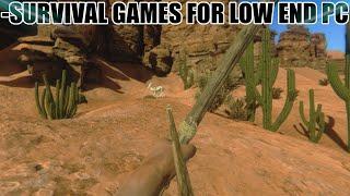 Top 10 Survival Crafting Games for Low End PC | New 2022 Low Spec PC Survival Games