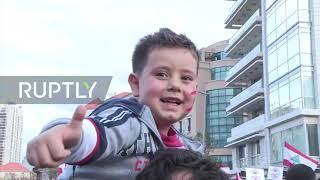 Lebanon: Protesters urge formation of unity government at Beirut rally