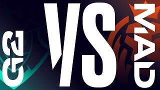 G2 vs. MAD - Playoffs - Game 4 | LEC Spring Split | G2 vs. Mad Lions (2020)
