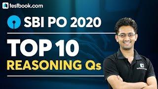 SBI PO 2020 | Top 10 Reasoning Questions for SBI PO Prelims | Reasoning Tricks by Sachin Sir