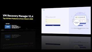 IBM VM Recovery Manager - Top 10 New Features in V1.4