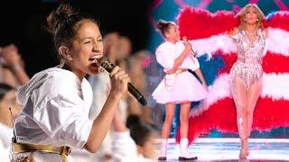 Watch J.Lo's Daughter Emme SLAY Her Super Bowl Halftime Cameo!