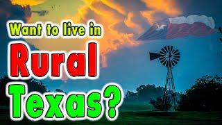 Top 10 Best Rural Counties in Texas to Retire. (or just move to)