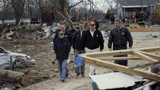 President Trump Surveys Tornado Damage and Relief Efforts in Tennessee