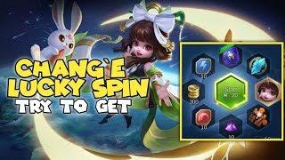 CHANG'E LUCKY SPIN NO TRICKS JUST LUCK - MLBB