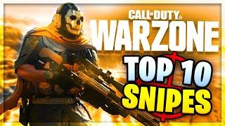 TOP 10 BEST SNIPES IN COD WARZONE!