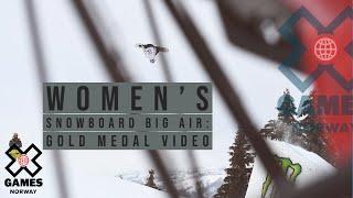 GOLD MEDAL VIDEO: Women's Snowboard Big Air | X Games Norway 2020