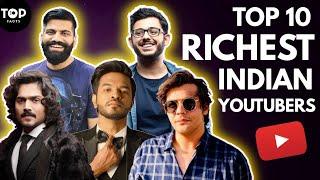 Top 10 Richest Indian Youtubers || CarryMinati || Top 10 Facts ||