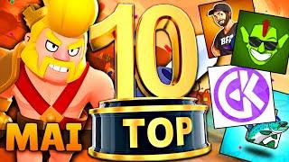 TOP 10 des YOUTUBEURS BRAWL STARS !! (Mai 2020)