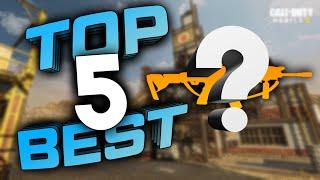 PROS USE THESE TOP 5 ASSAULT RIFLES in Call of Duty Mobile!