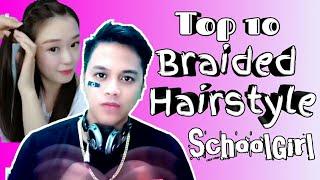 TOP 10 BEST BRAIDED HAIRSYLE | Personalities For School Girl's | Transformation Hairstyle Tutorial