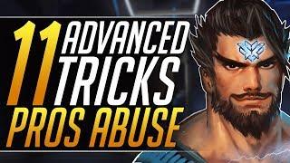 11 ADVANCED Tricks Only PROS ABUSE - Top Tips to RANK UP to Grandmaster | Overwatch Guide