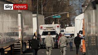 Coronavirus: 'Exhausted' morgue staff in New York struggle to cope with the dead