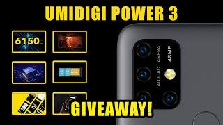 [ UMIDIGI POWER 3 ] GIVEAWAY ANNOUNCEMENT! UNBOXING AND FULL REVIEW