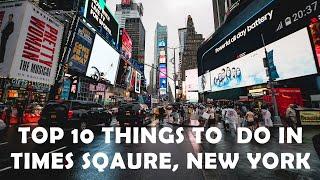 Top 10 Things To Do In Times Square - New York City