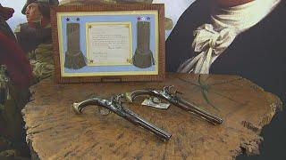 Pistols owned by Alexander Hamilton up for sale at the Rock Island Auction Company