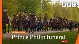 Prince Philip: Duke's four children to walk alongside coffin at funeral @BBC News live 